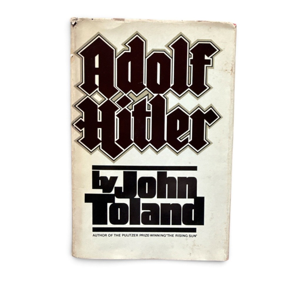 Adolf Hitler by John Toland 1st Edition 1976 Hardcover Biography Doubleday